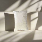 White pillow for kids 30x50 filled with goose down